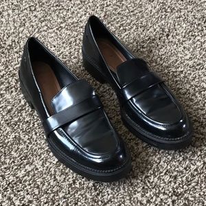 Zara Leather Loafers